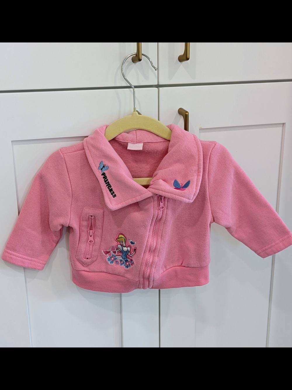 Disney Princess Cinderella Pink Sweater